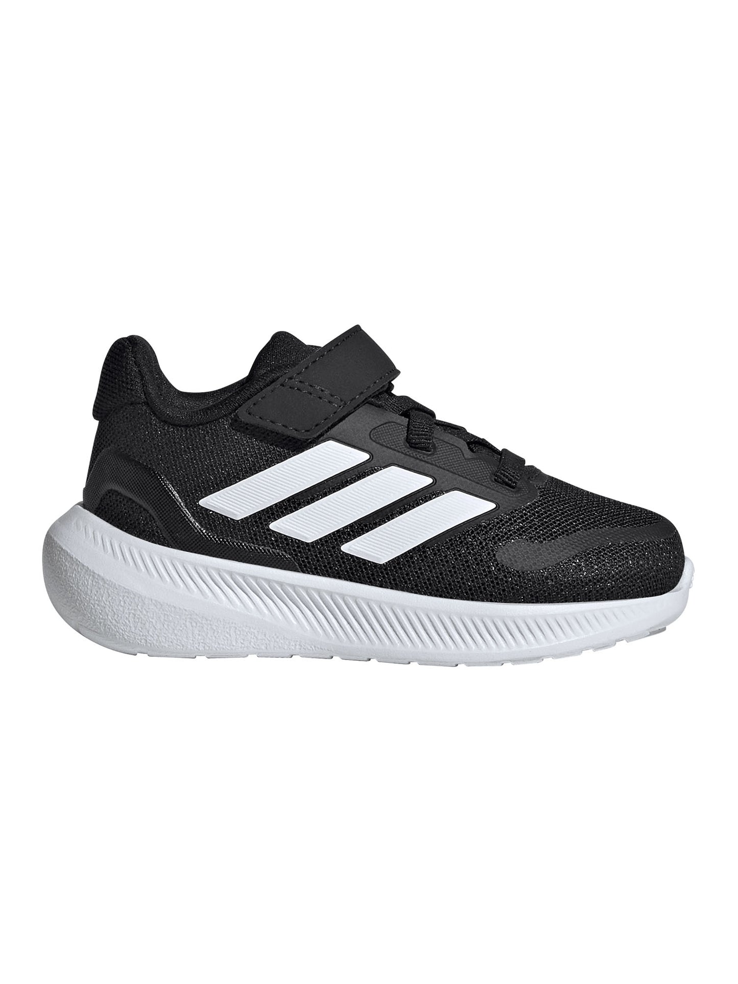 Adidas Runfalcon 5 EL I, scarpe running per bambini nere