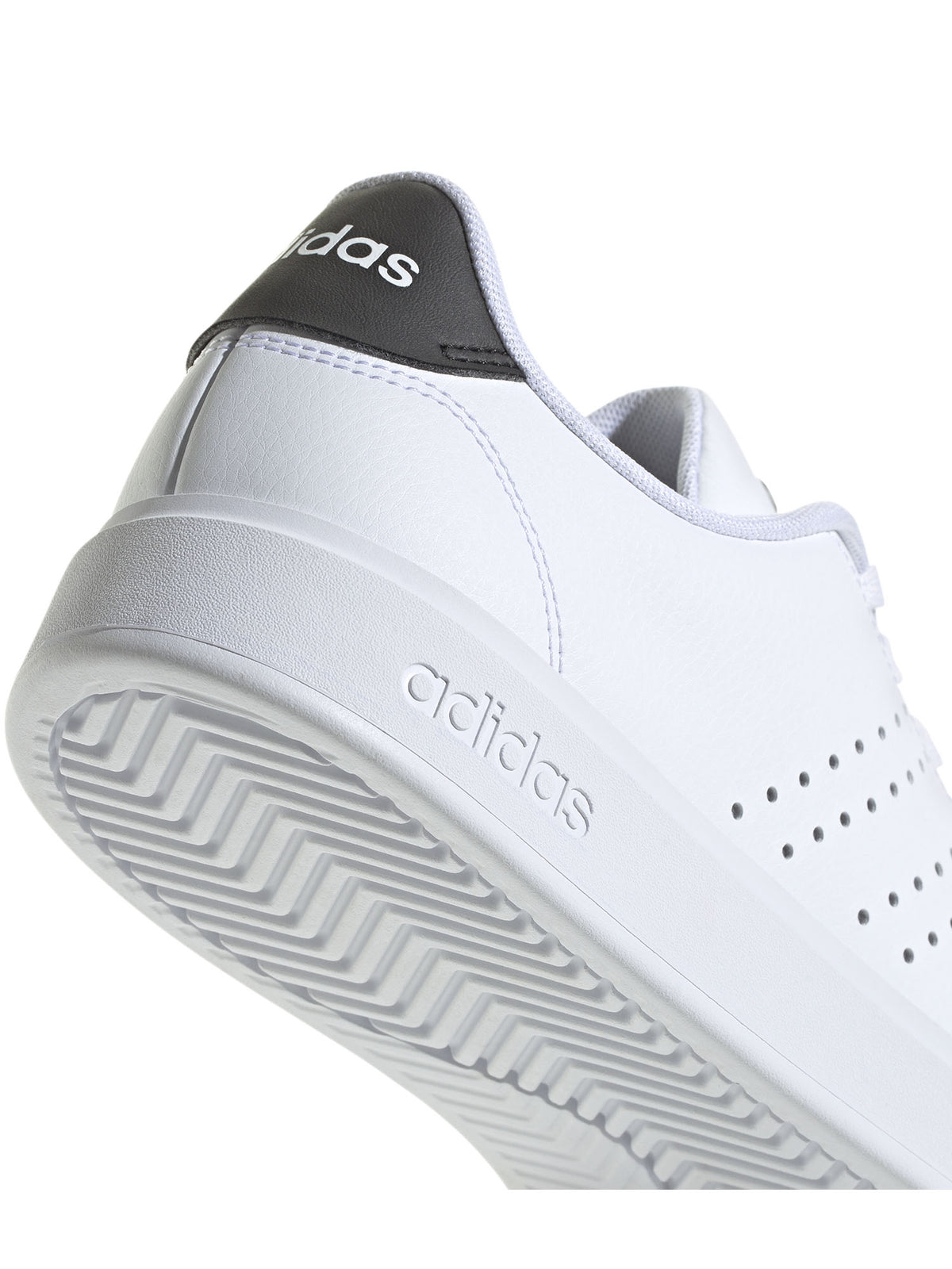 Adidas advantage 2.0 sneakers da uomo bianco-nero