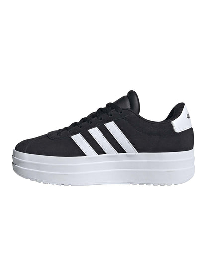 SNEAKERS VL COURT BOLD ADIDAS JUNIOR UNISEX NERO-BIANCO