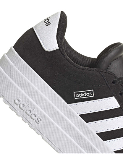 SNEAKERS VL COURT BOLD ADIDAS JUNIOR UNISEX NERO-BIANCO