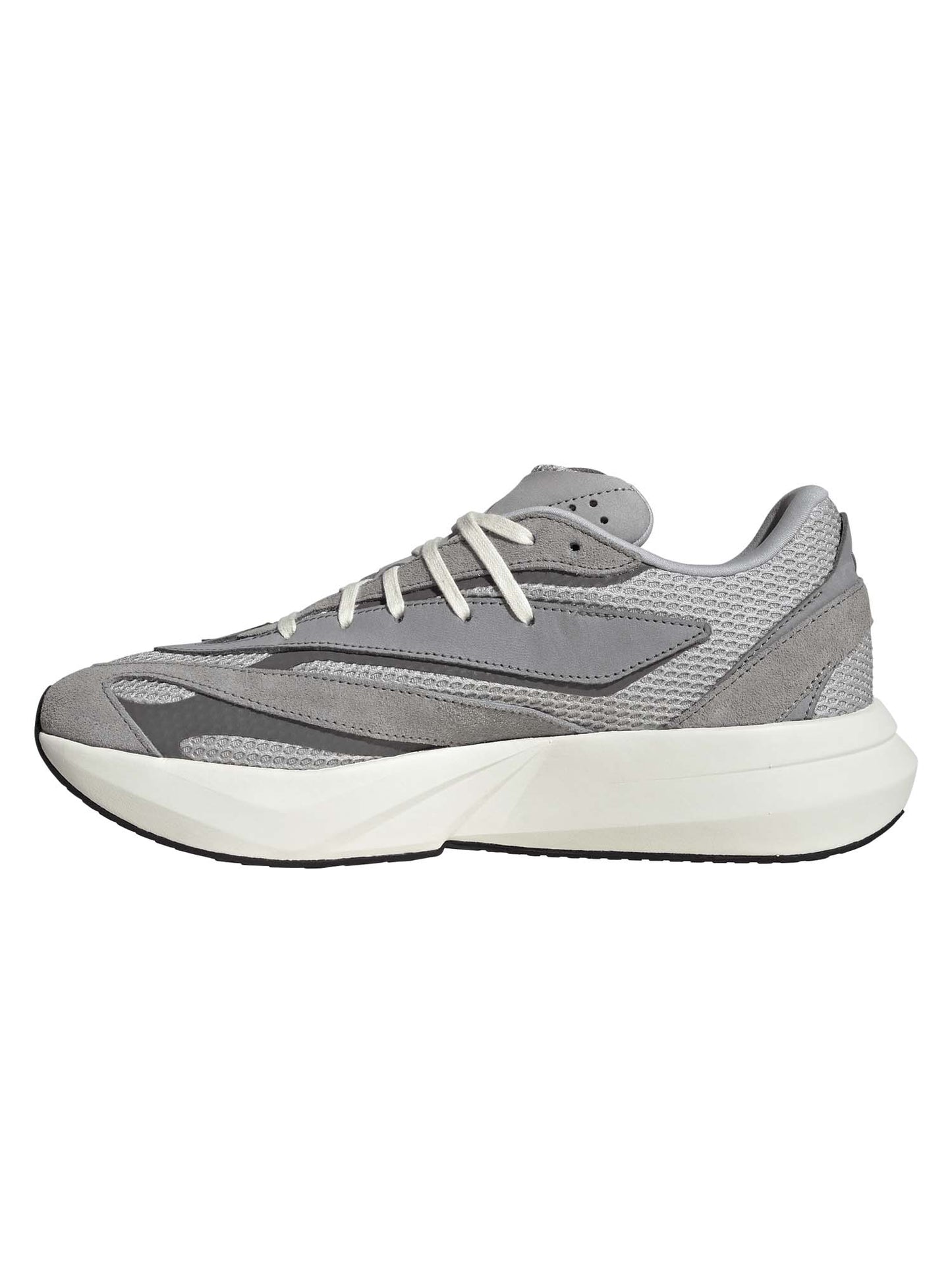 Sneakers Adidas Lightblaze grigie da uomo per uso sportivo