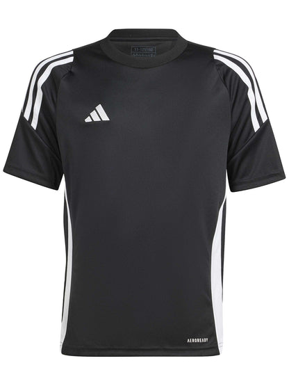 T-shirt calcio Adidas Tiro 24 per bambino nero unisex