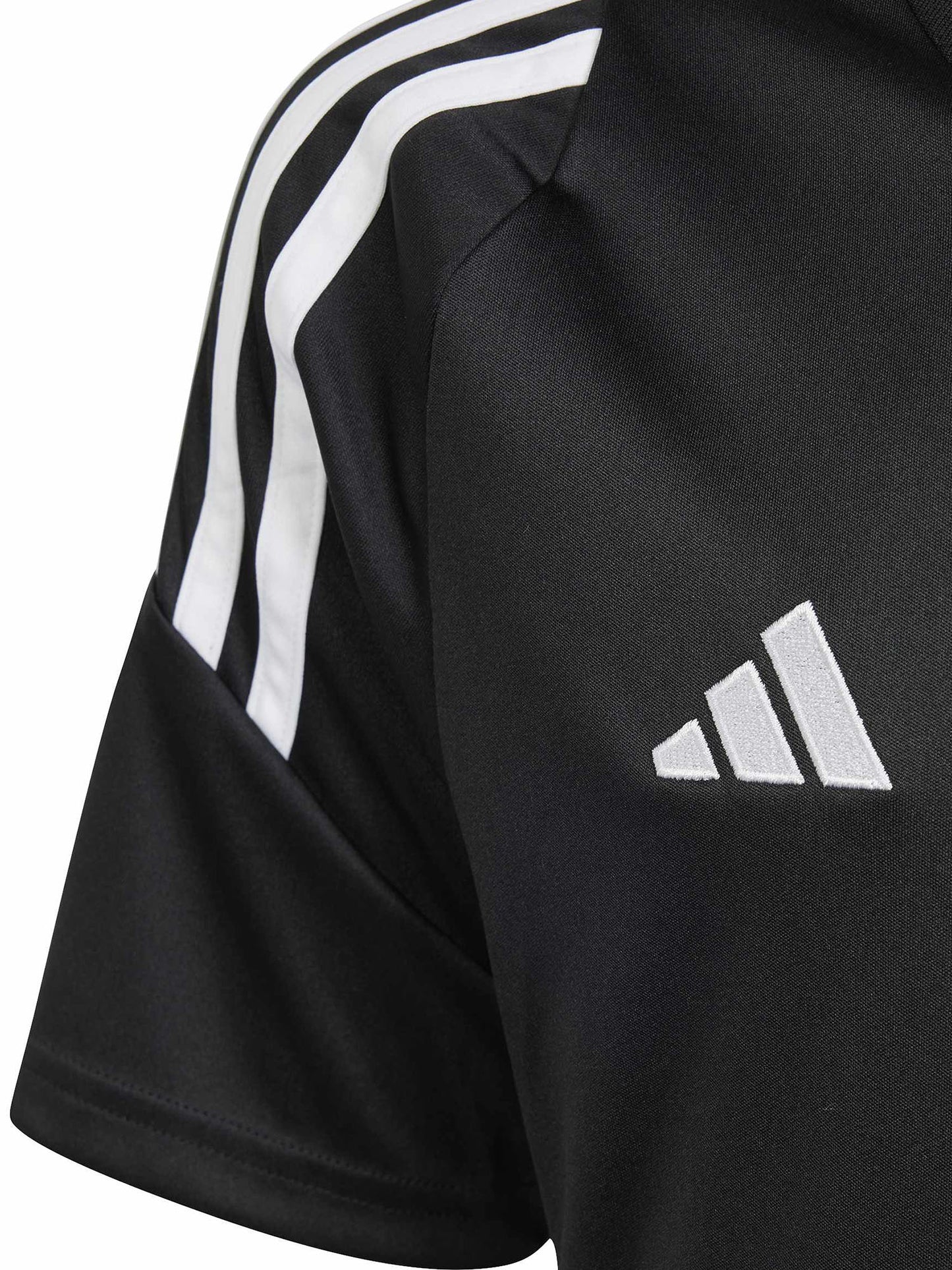 T-shirt calcio Adidas Tiro 24 per bambino nero unisex
