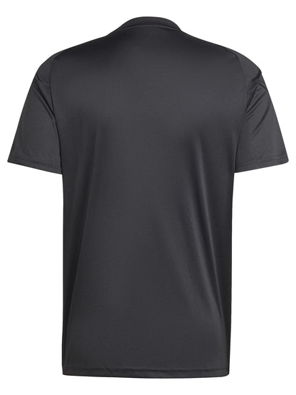 Adidas Tiro 24, t-shirt calcio da uomo nera a girocollo
