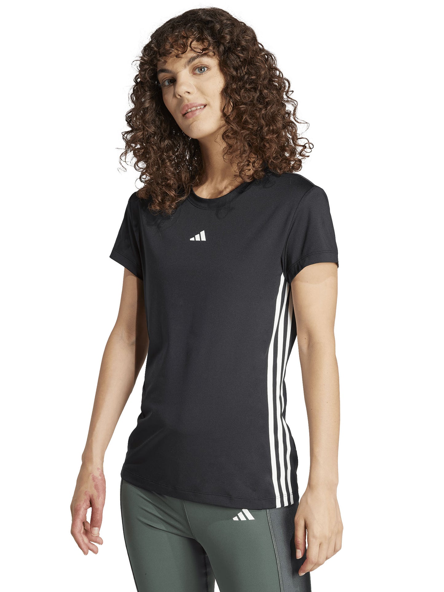 T-SHIRT DA ALLENAMENTO ADIDAS DONNA NERO