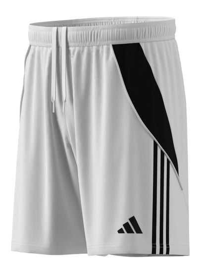 Shorts da uomo Adidas Tiro 24 bianchi per il calcio