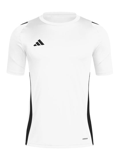 T-shirt Adidas Tiro 24 da uomo bianca per il calcio