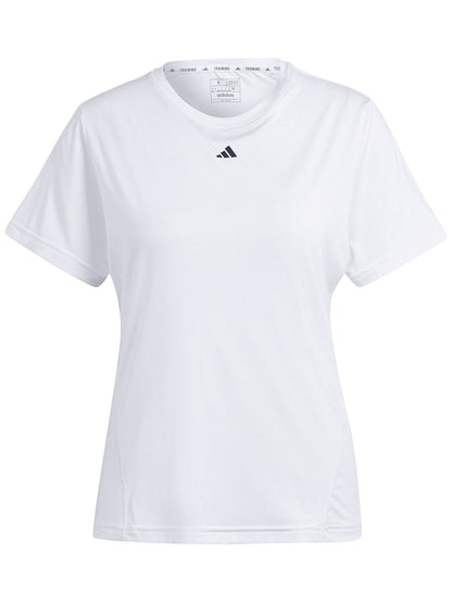 T-SHIRT DESIGNED FOR TRAINING ADIDAS DONNA BIANCO