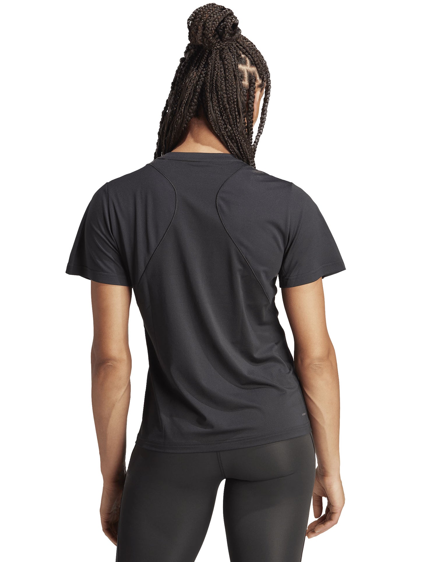 T-SHIRT TRAINING NERA ADIDAS ALLENAMENTO DA DONNA