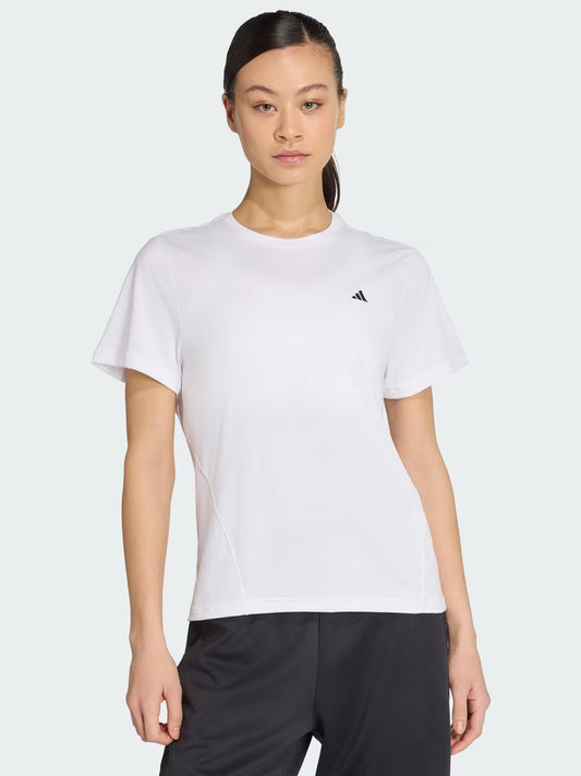 T-SHIRT TRAINING BIANCA ADIDAS ALLENAMENTO DA DONNA