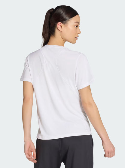 T-SHIRT TRAINING BIANCA ADIDAS ALLENAMENTO DA DONNA