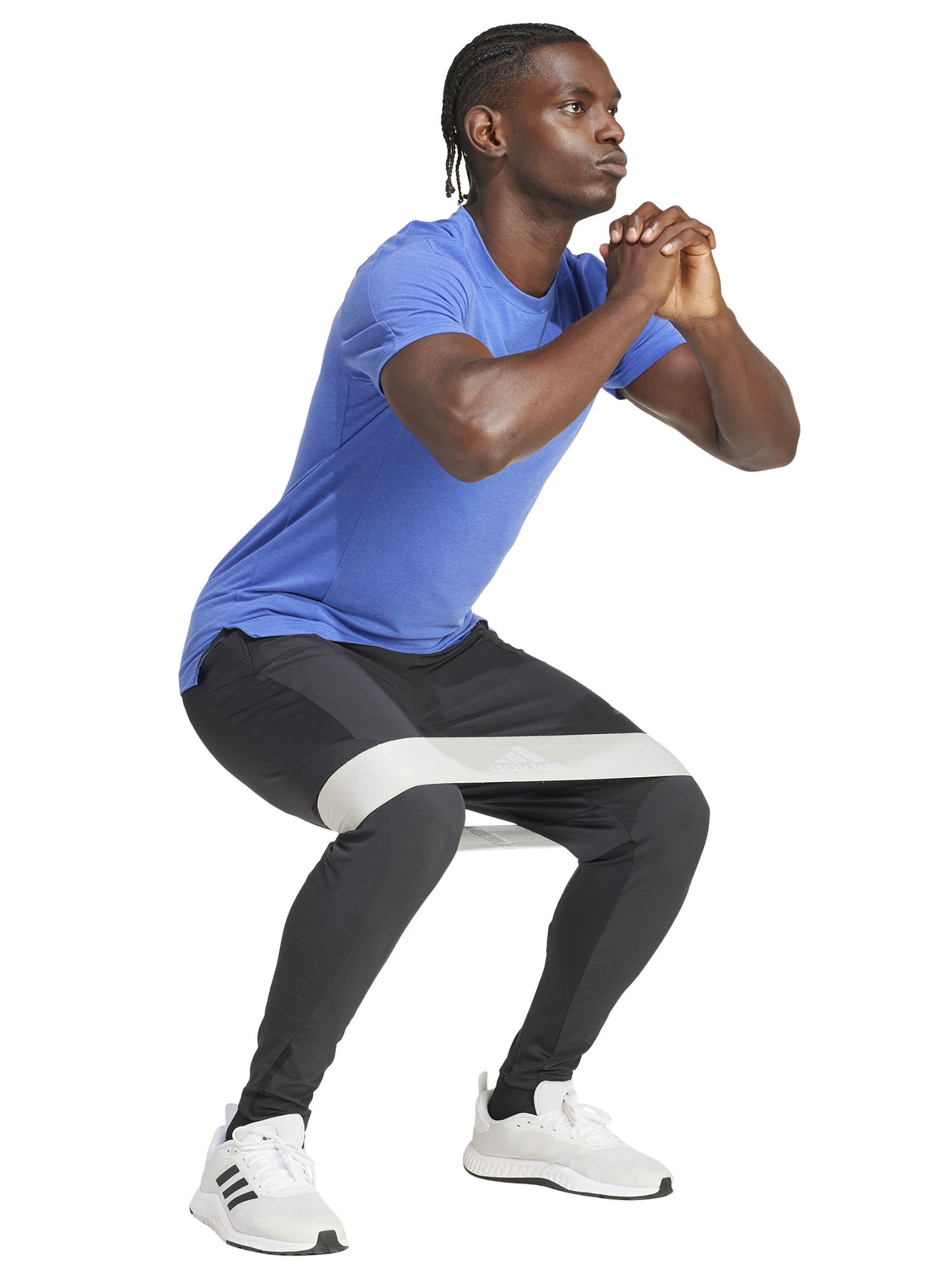 PANTALONE DESIGNED FOR TRAINING HYBRID ADIDAS UOMO NERO