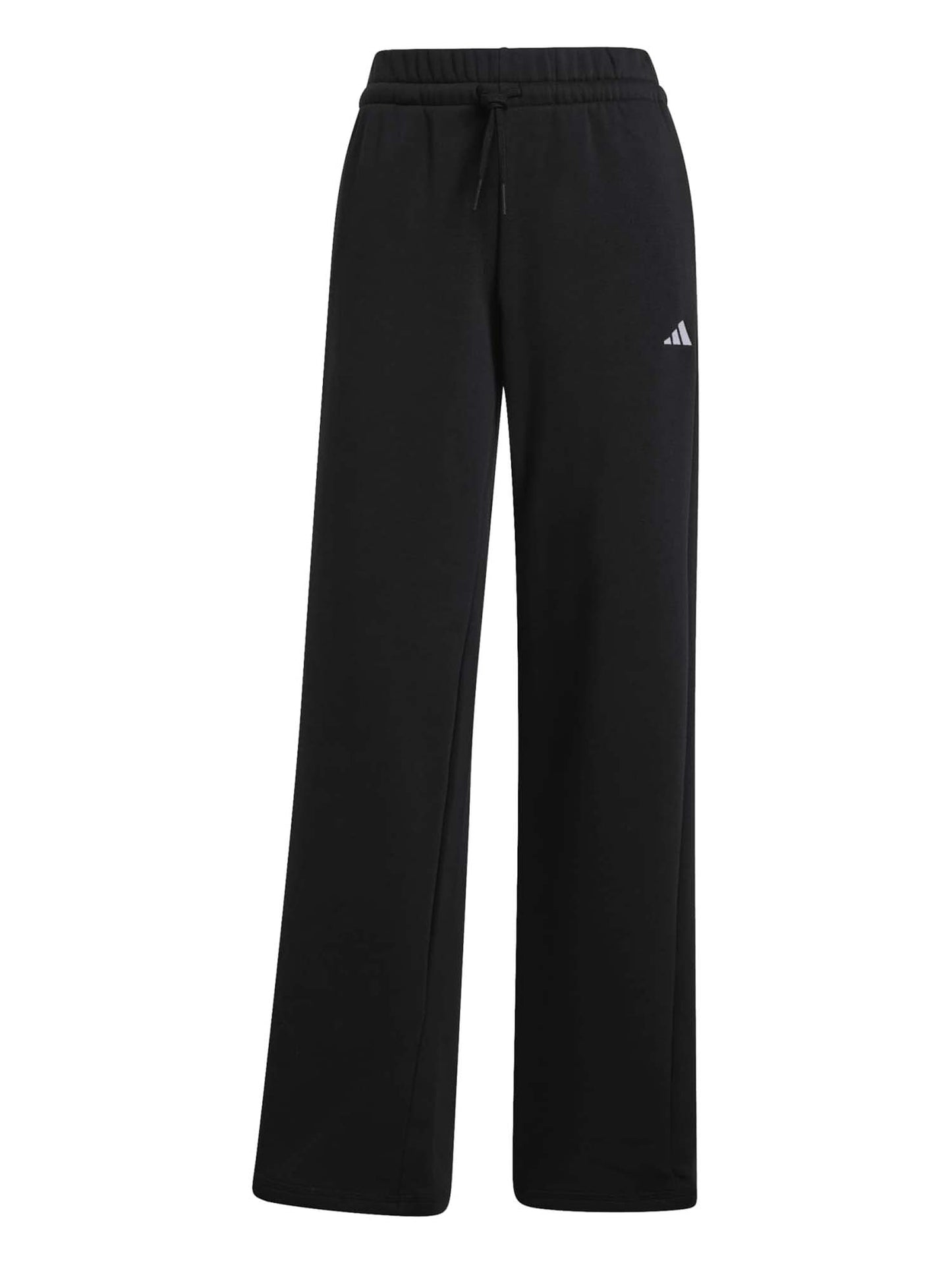 Adidas Essentials Small Logo Feel Cozy Open-Hem, pantalone da donna nero