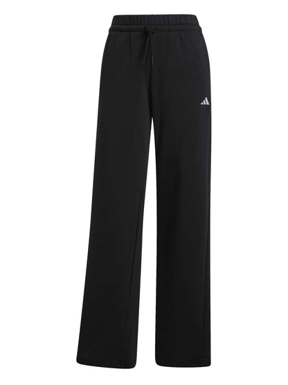 Adidas Essentials Small Logo Feel Cozy Open-Hem, pantalone da donna nero