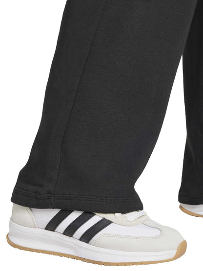 Adidas Essentials Small Logo Feel Cozy Open-Hem, pantalone da donna nero