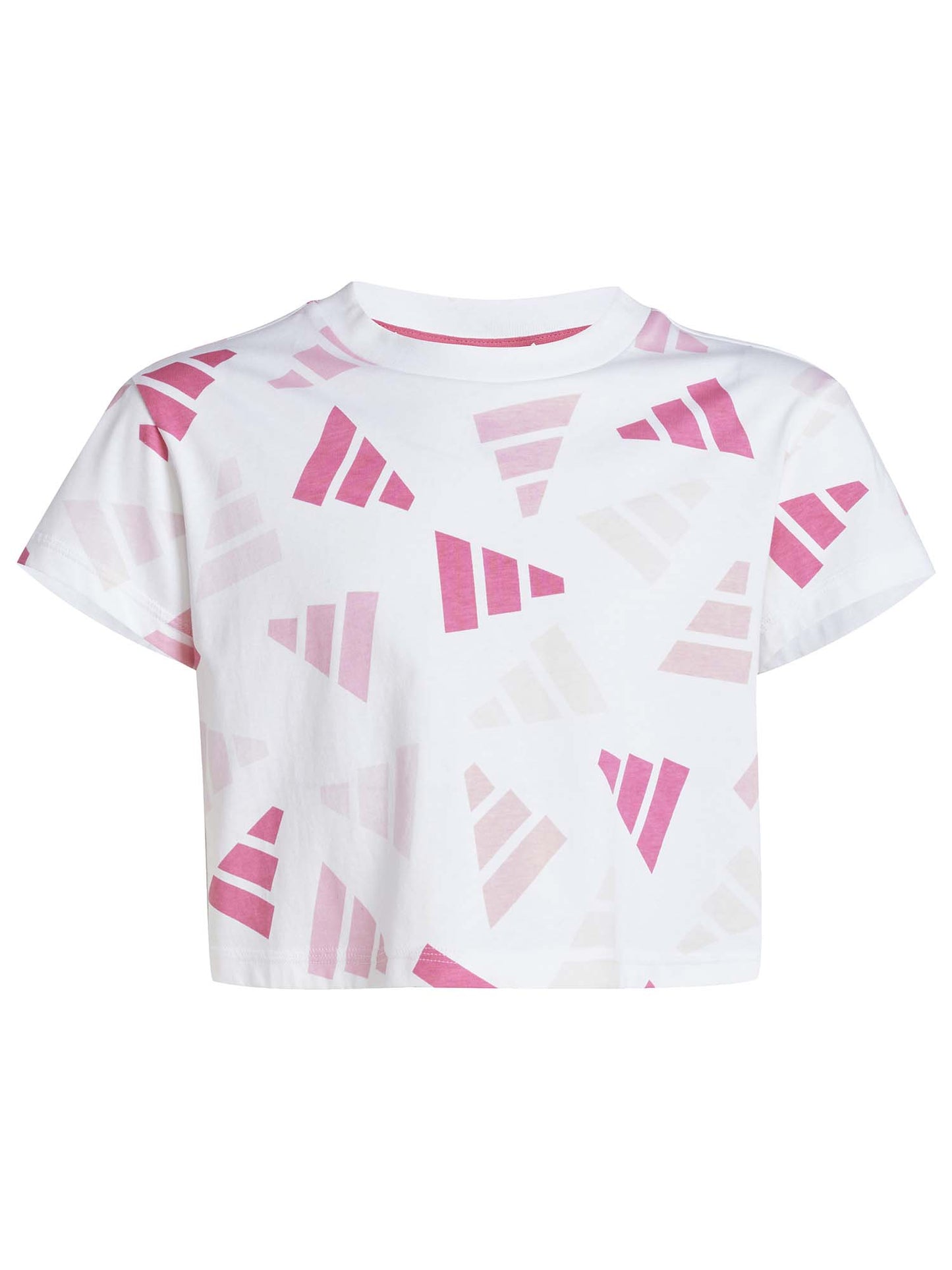 ADIDAS G. T-SHIRT MM - BIANCO FUXIA