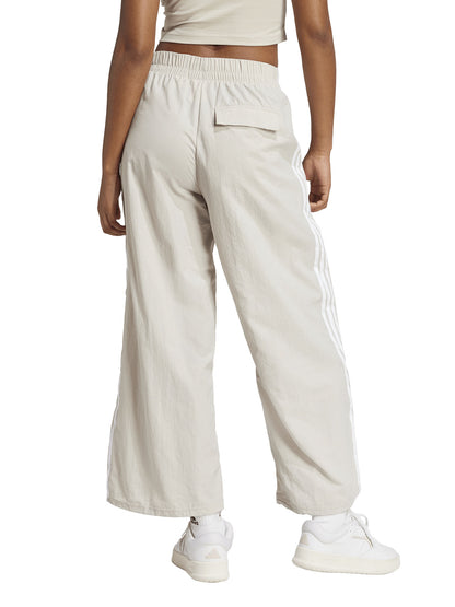 Pantaloni sportivi Adidas Lifestyle Parachute da donna crema