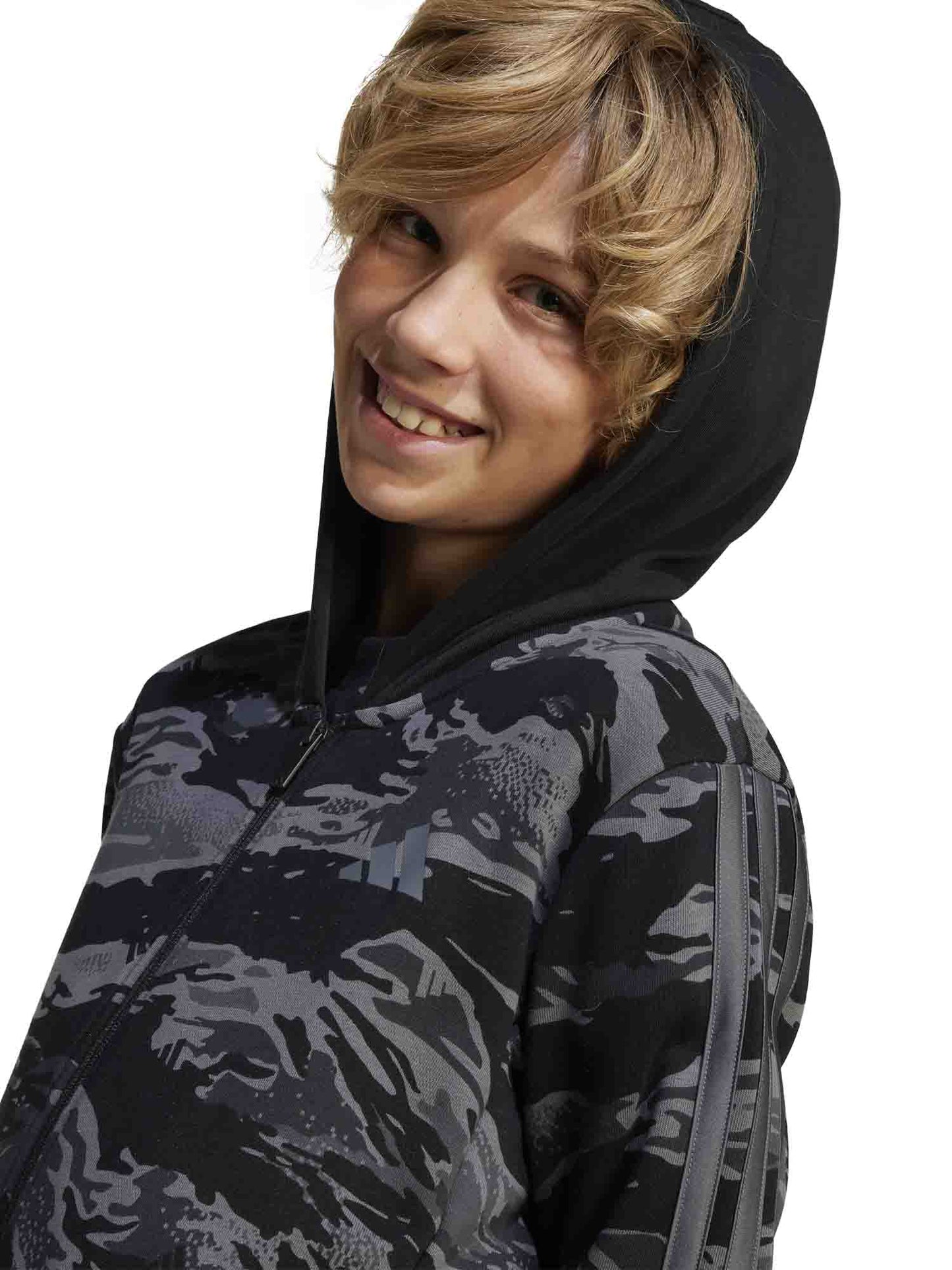 FELPA FULLZIP ADIDAS JUNIOR UNISEX CAMOUFLAGE