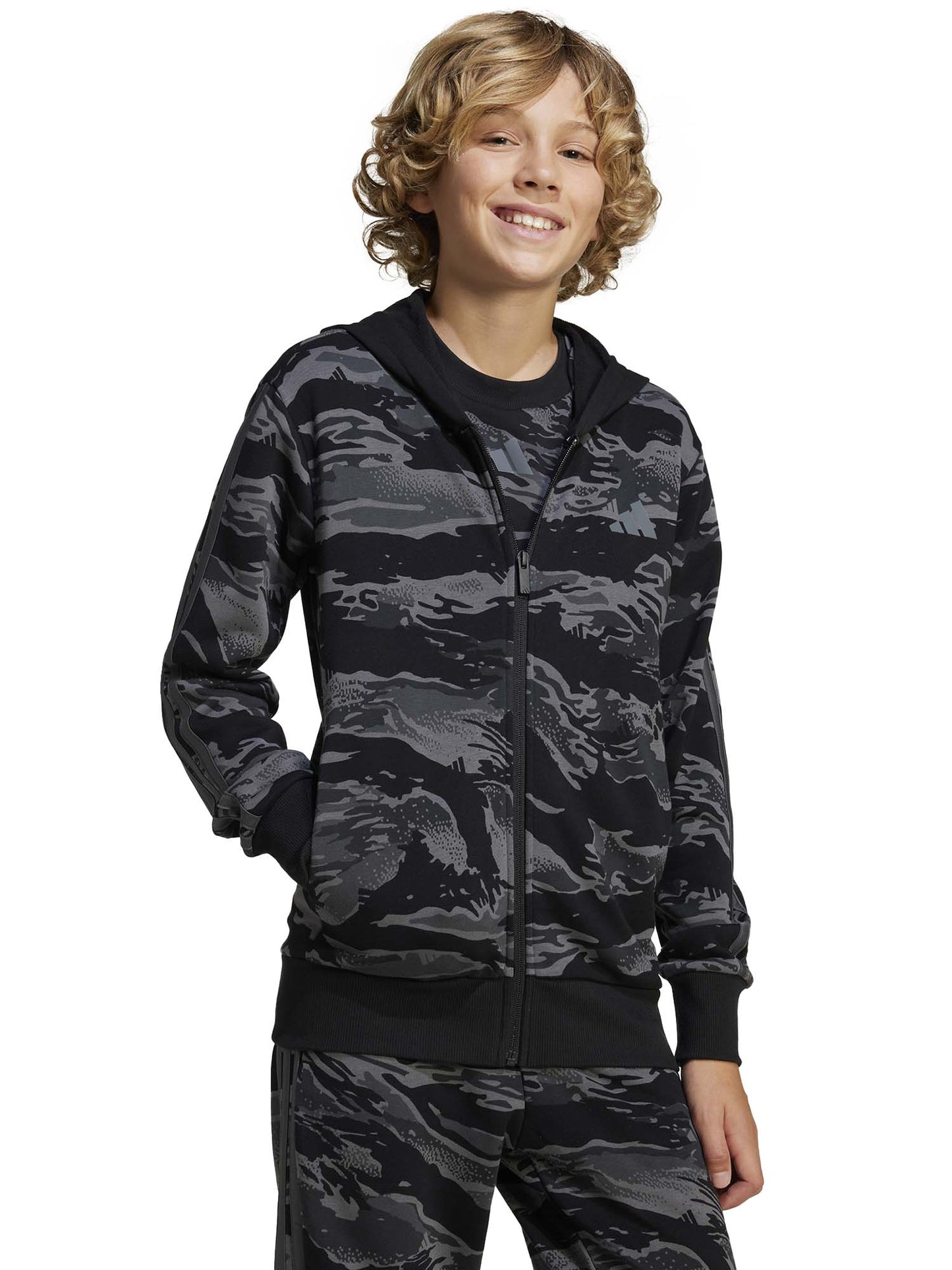FELPA FULLZIP ADIDAS JUNIOR UNISEX CAMOUFLAGE