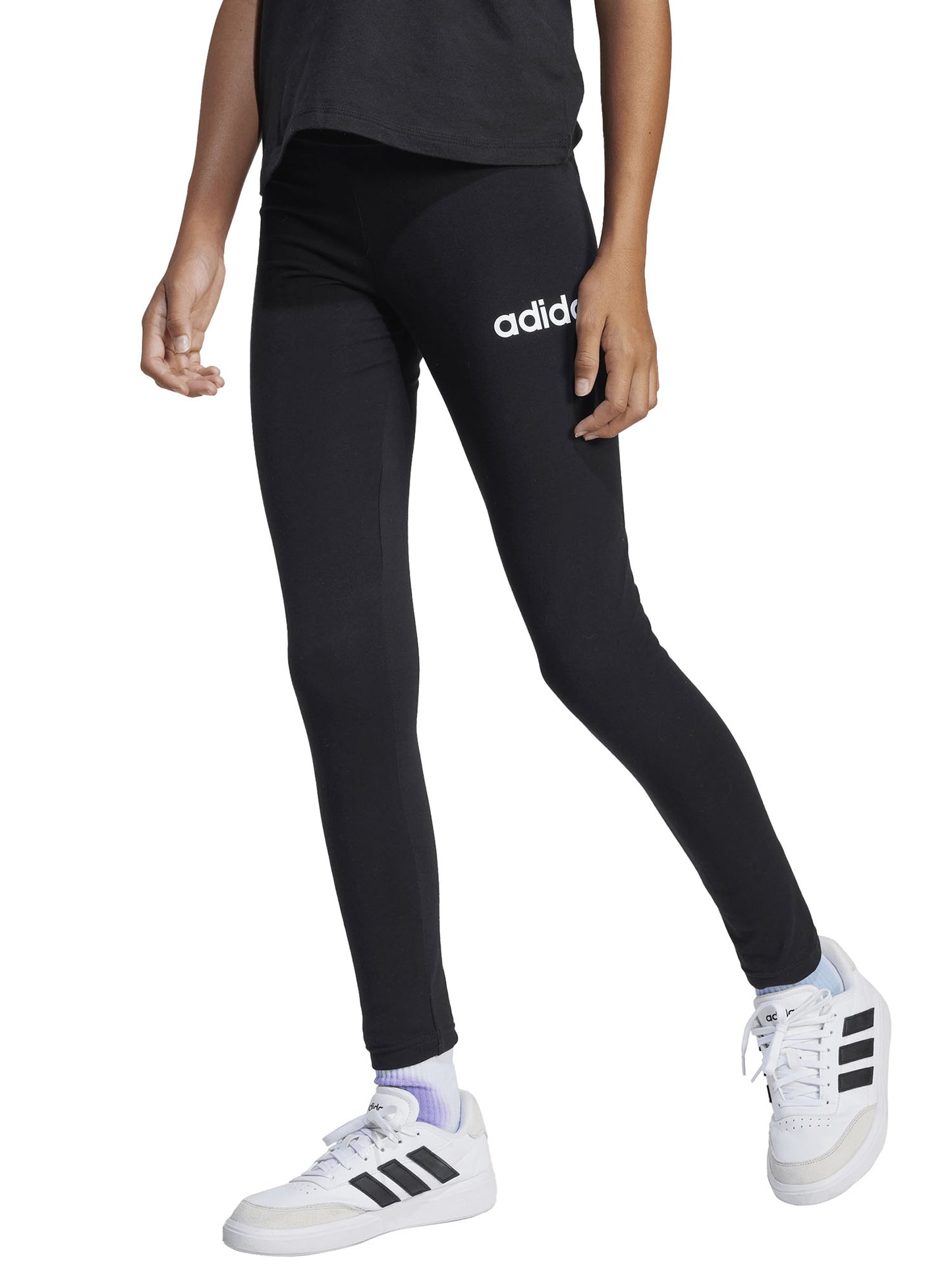 LEGGINGS ADIDAS BAMBINA NERO