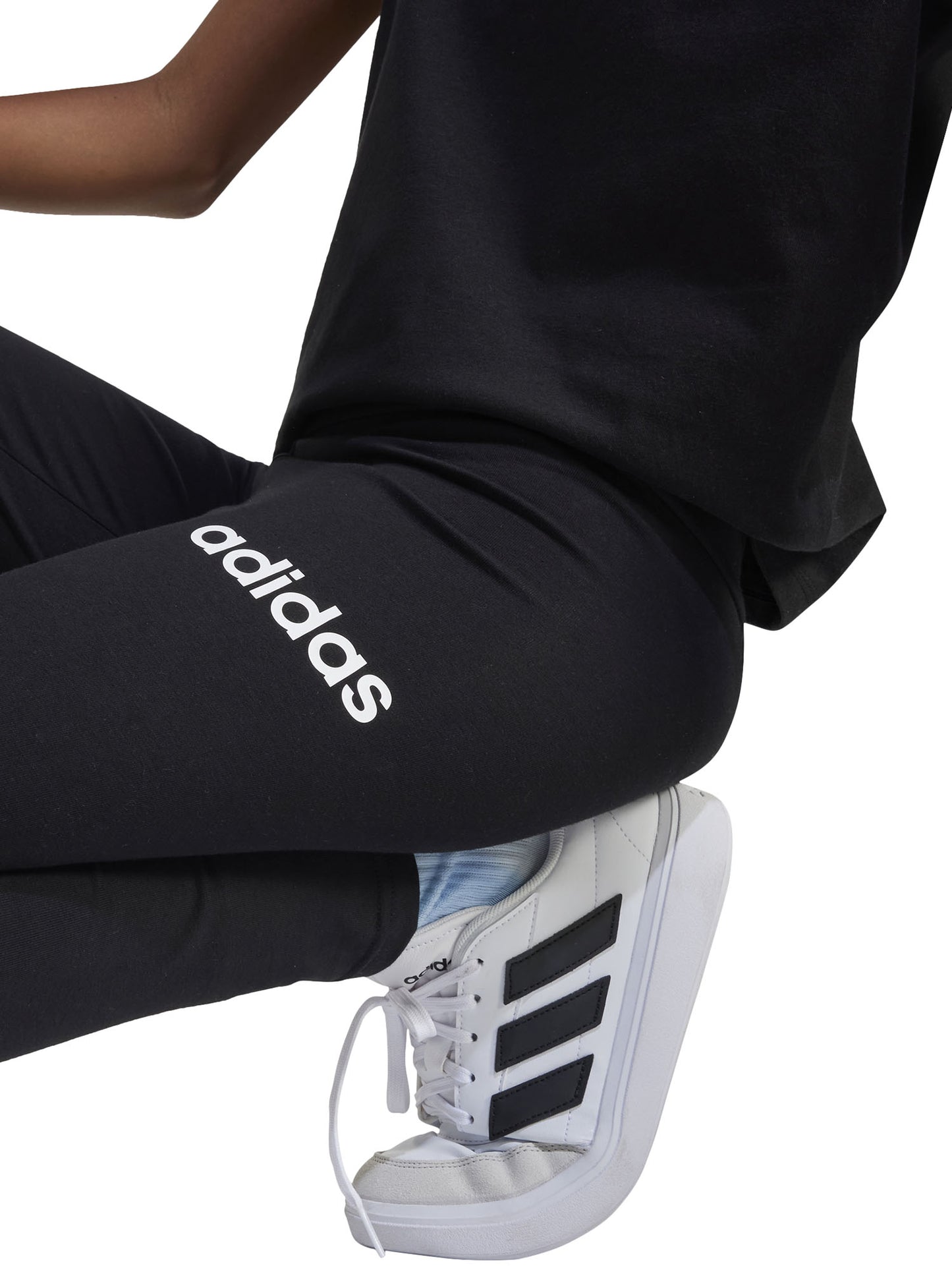 LEGGINGS ADIDAS BAMBINA NERO