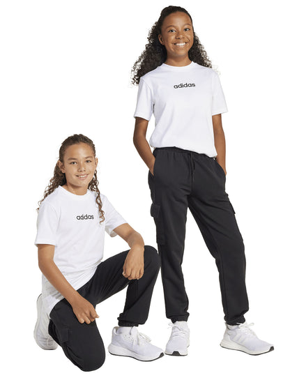 Adidas b panta cargo pantalone da bambino/a nero