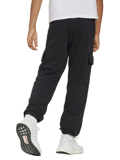 Adidas b panta cargo pantalone da bambino/a nero