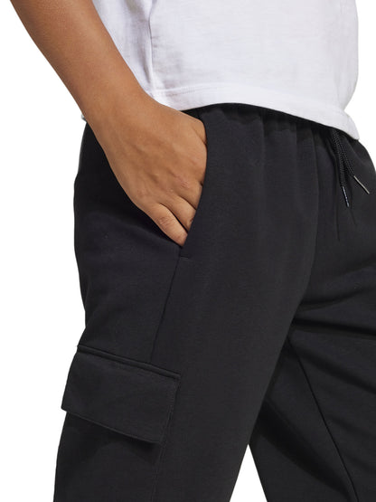 PANTALONE ESSENTIALS CARGO BAMBINI NERO