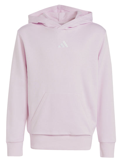 FELPA CON CAPPUCCIO ESSENTIALS ADIDAS BAMBINA ROSA