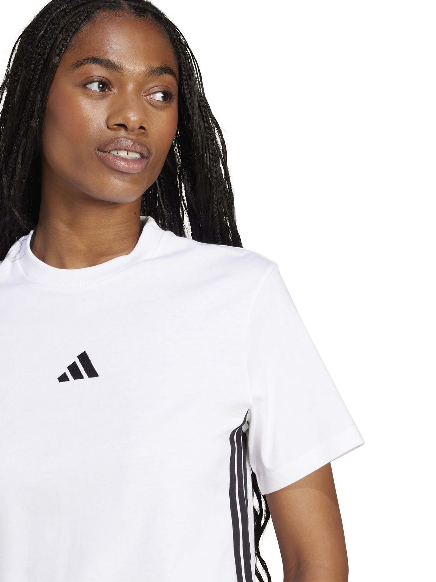 T-SHIRT ESSENTIALS ADIDAS DONNA BIANCO