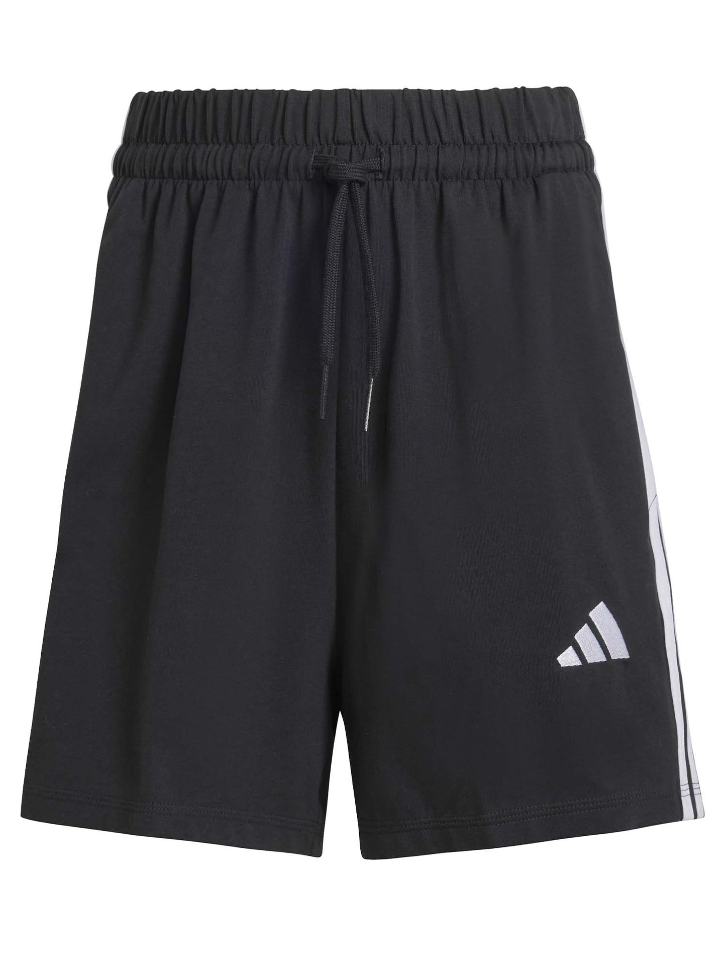 Shorts Essentials 3-Stripes adidas da donna in cotone nero