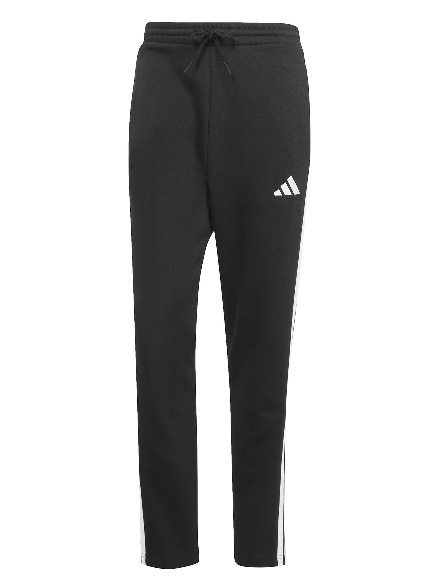 PANTALONE IN PILE ESSENTIALS ADIDAS UOMO NERO BIANCO