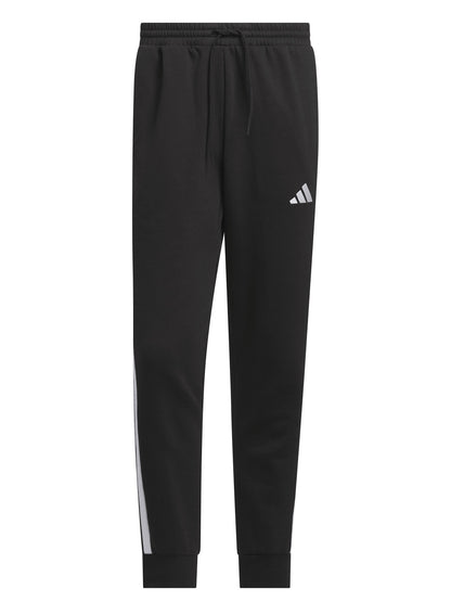PANTALONI ESSENTIALS FLEECE ADIDAS UOMO NERO BIANCO