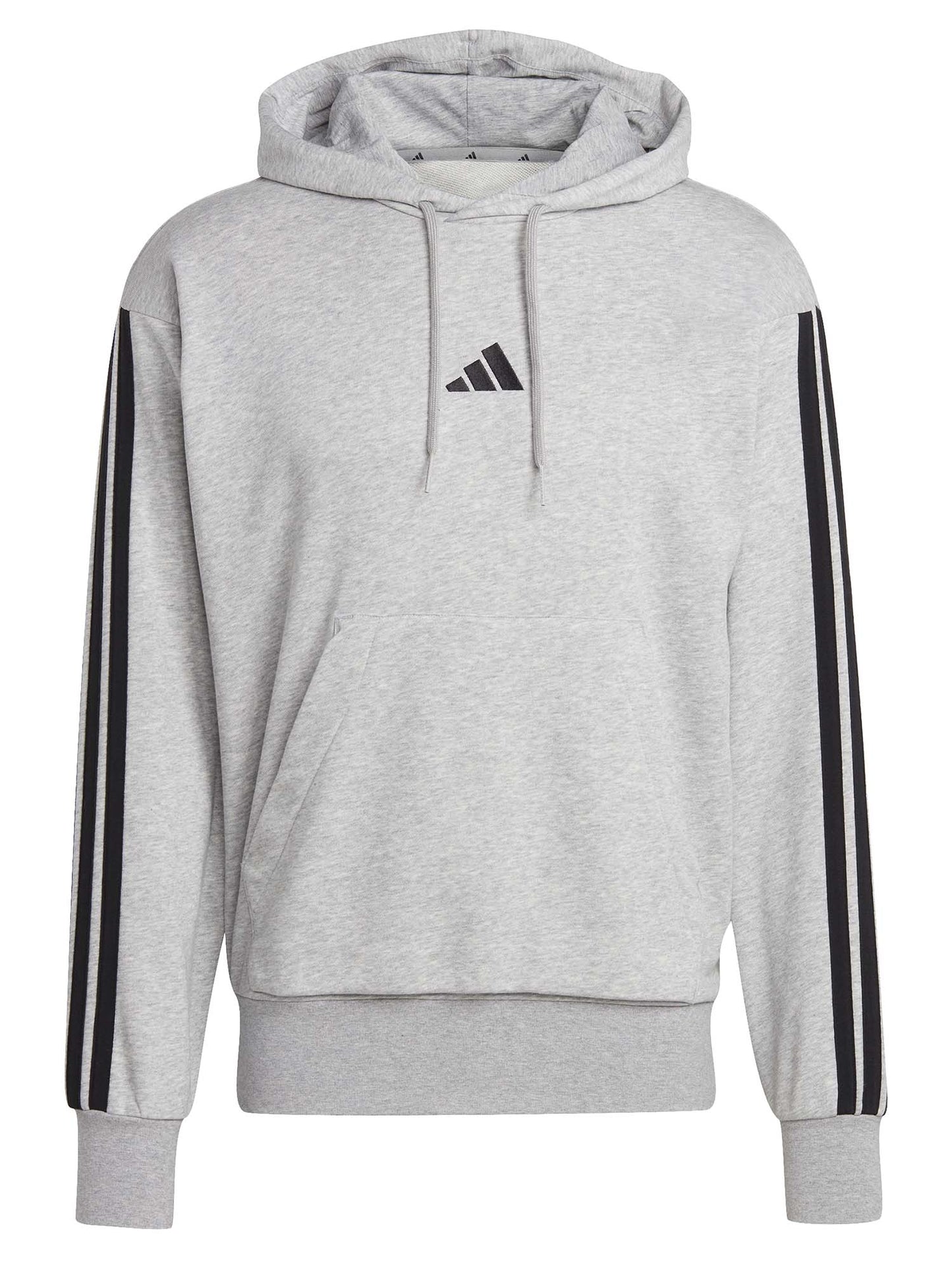 FELPA GRIGIA ADIDAS FULL-TOUCH 3STRIPES DA