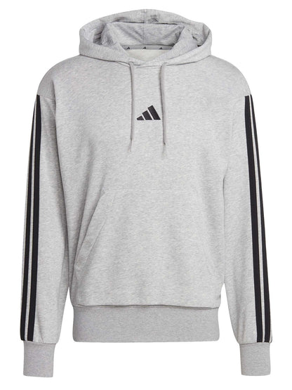 FELPA GRIGIA ADIDAS FULL-TOUCH 3STRIPES DA