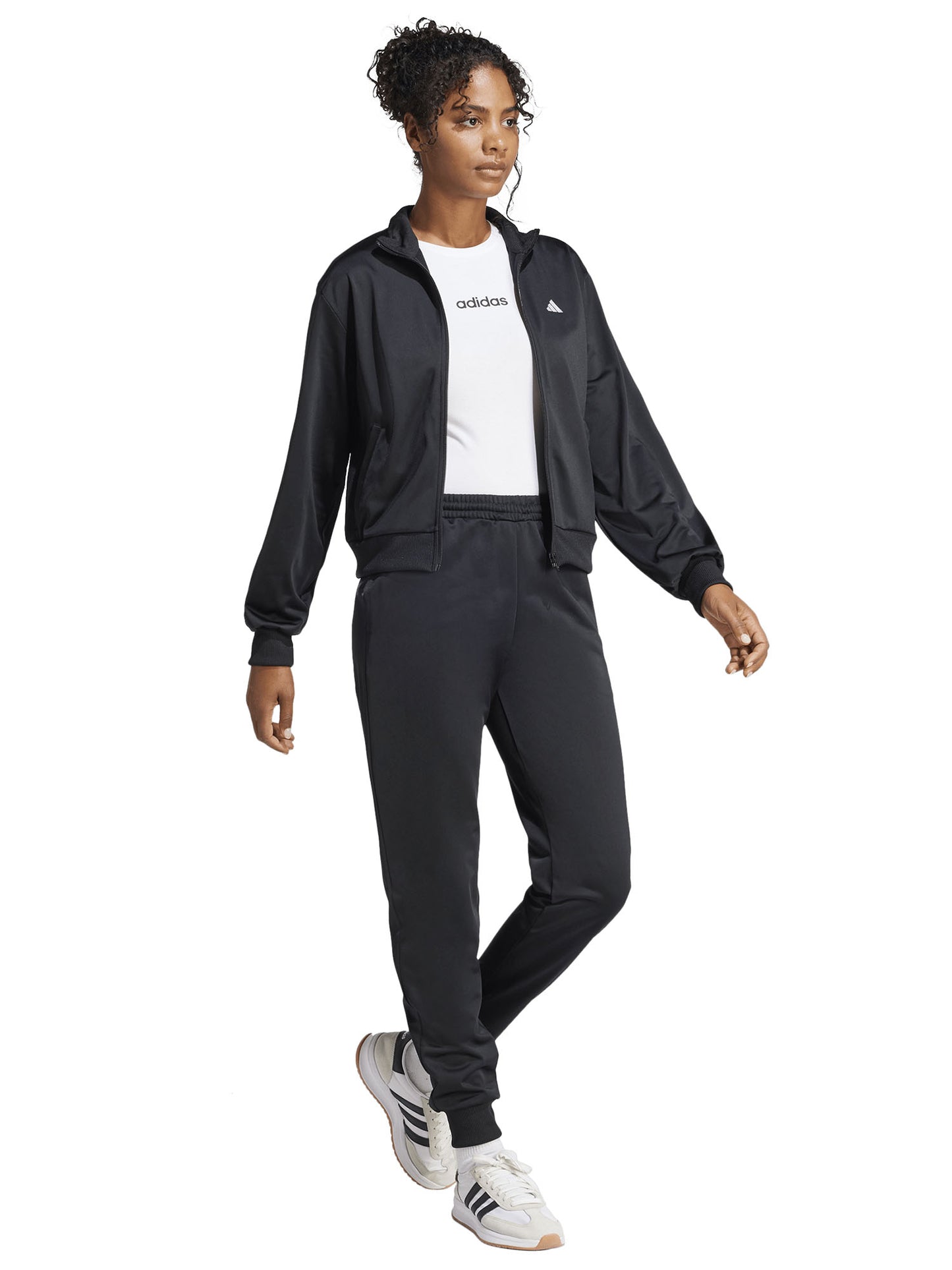 TUTA ESSENTIALS FEEL COZY ADIDAS DONNA NERO