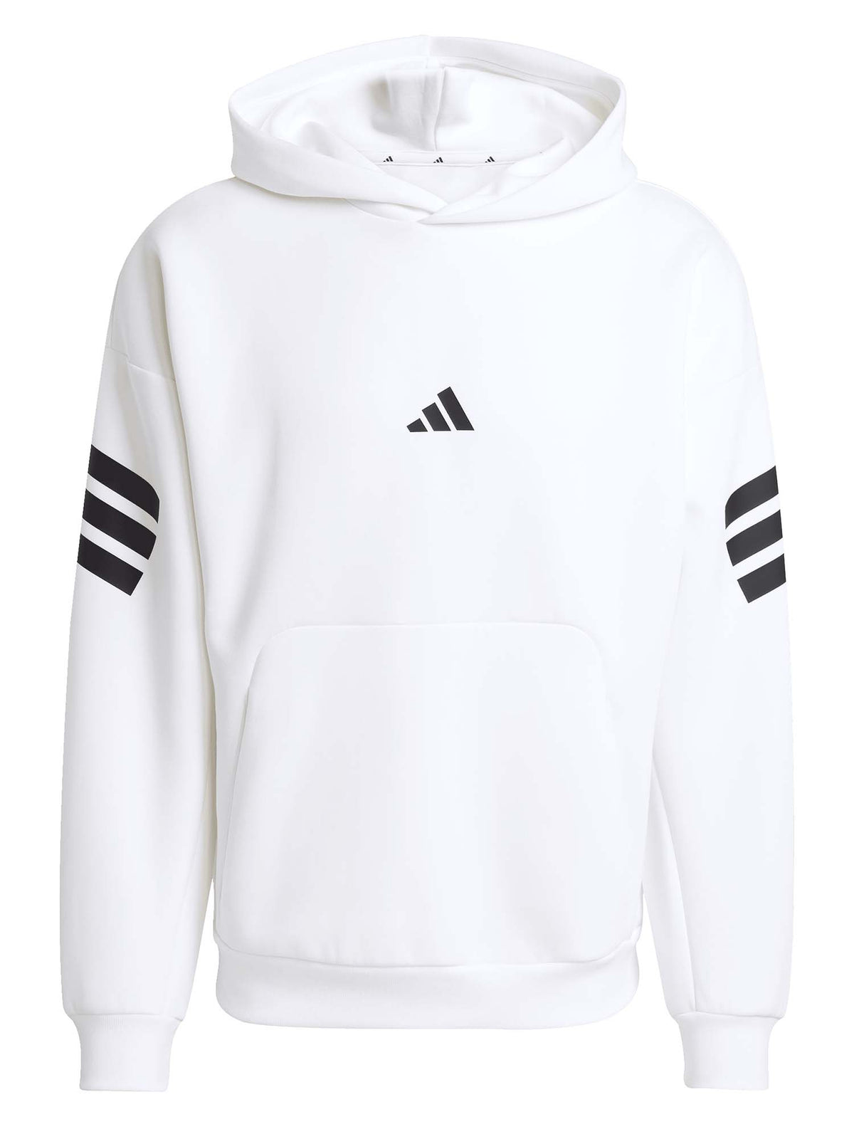 Adidas felpa cappucc da uomo bianco