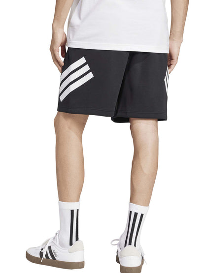 Adidas Future Icons 3-Stripes, shorts da uomo neri casual