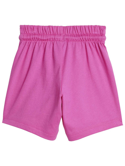 ADIDAS I. T-SH+SHORT - BIANCO FUXIA