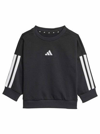 Tuta Adidas Essentials 3-Stripes bimbo/a nera