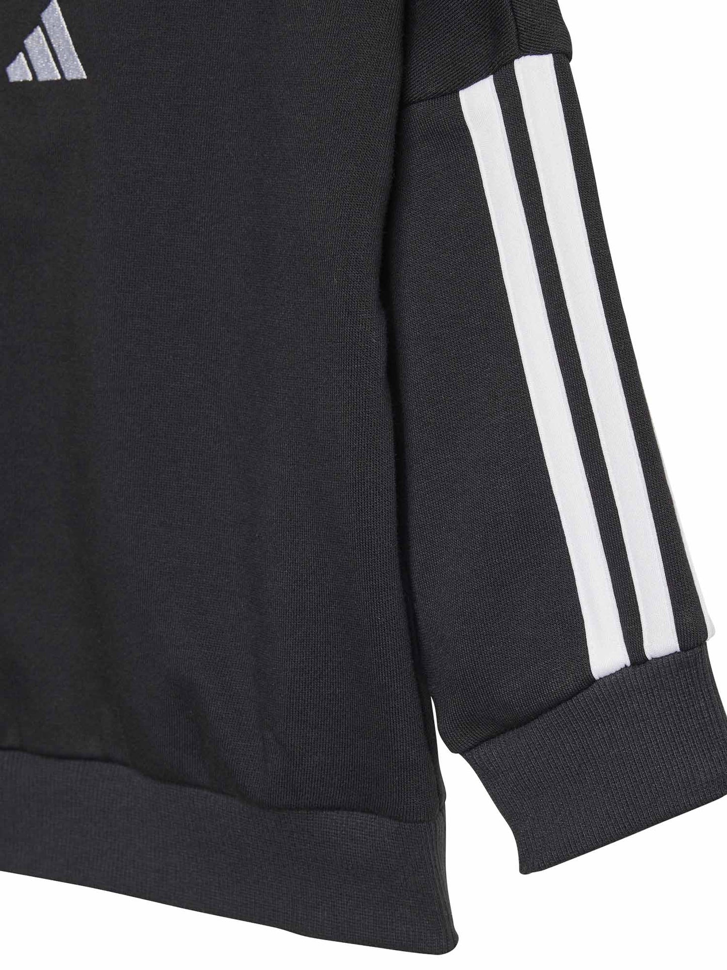 Tuta Adidas Essentials 3-Stripes bimbo/a nera