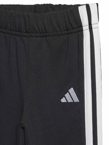 Tuta Adidas Essentials 3-Stripes bimbo/a nera