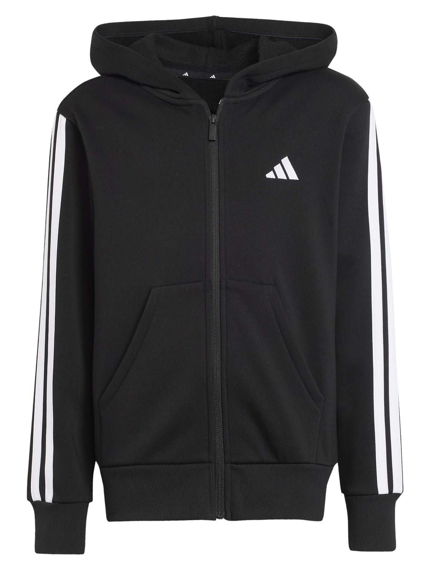 FELPA CON CAPPUCCIO ADIDAS BAMBINI NERO
