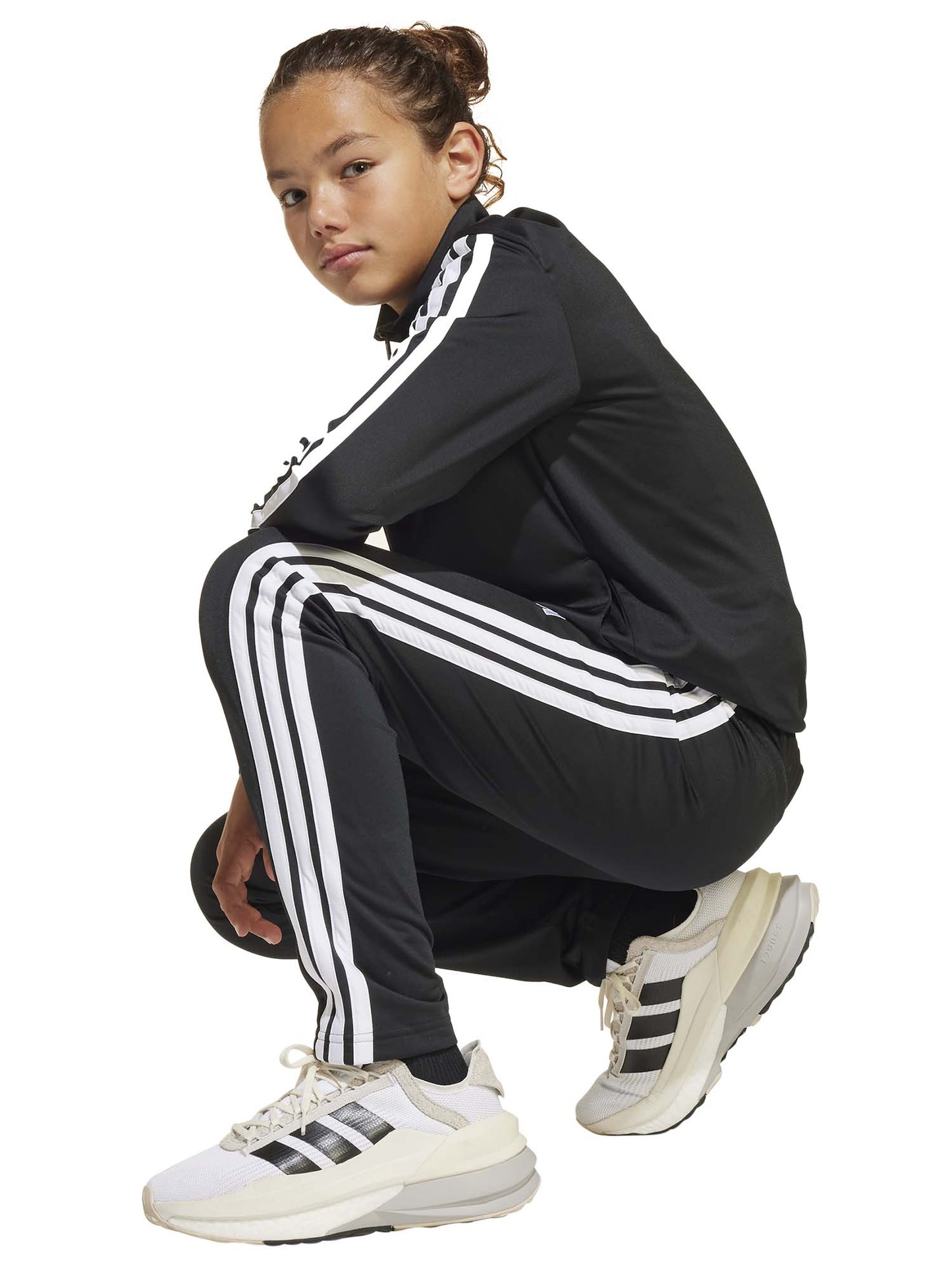 TUTA IN TRICOT ADIDAS JUNIOR UNISEX NERO