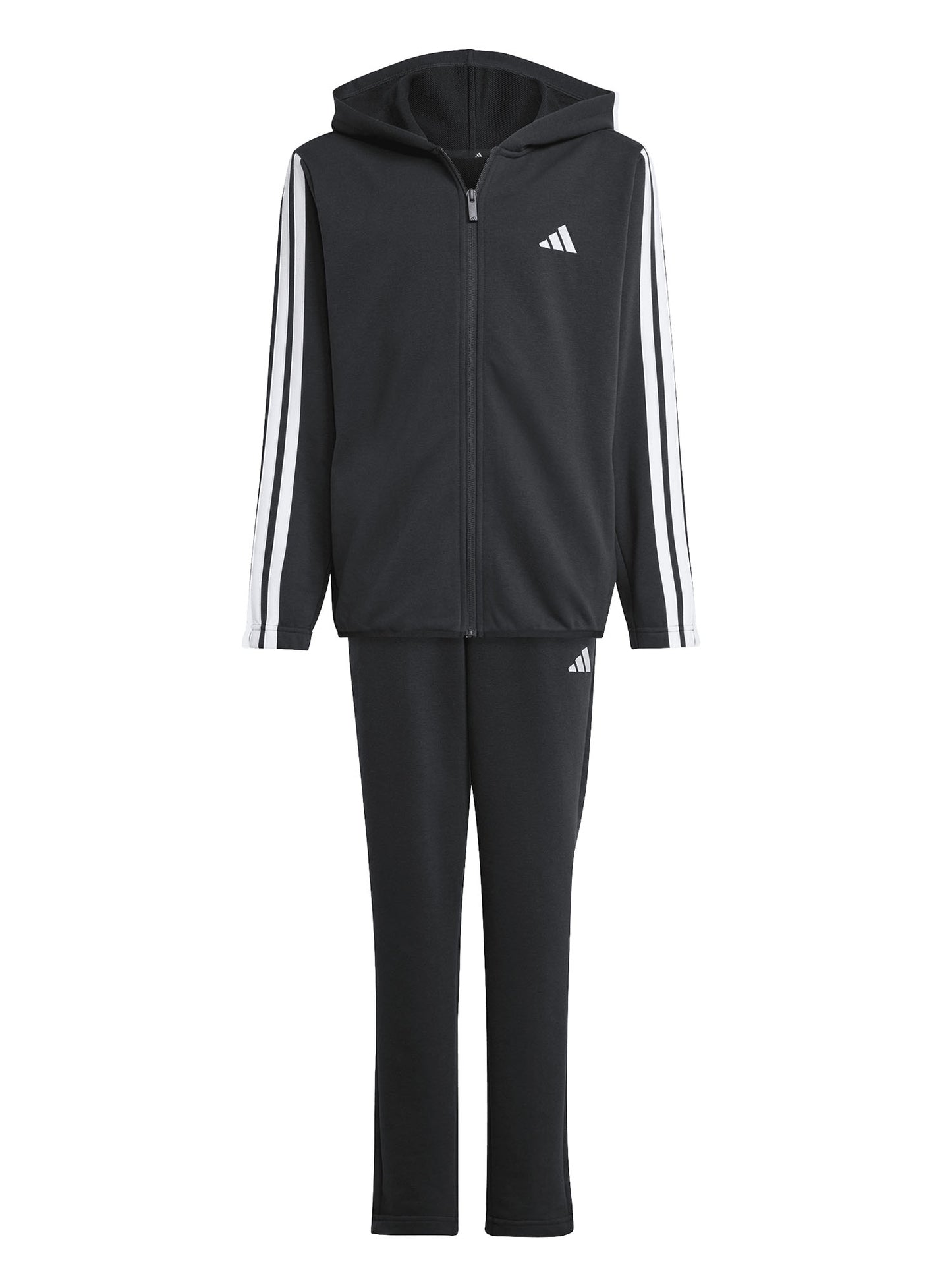 Tuta Essentials 3-Stripes nera Adidas junior bimbo/a