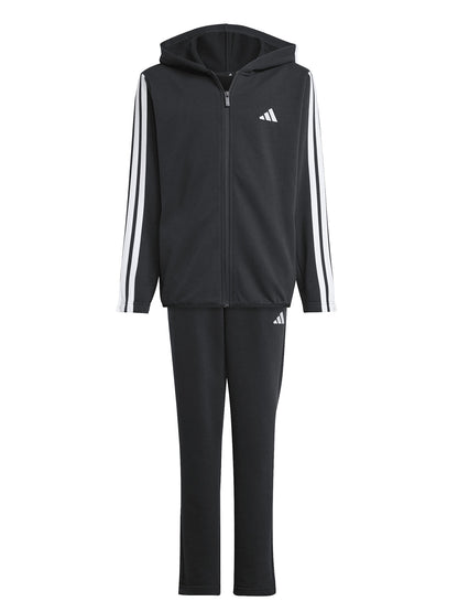 Tuta Essentials 3-Stripes nera Adidas junior bimbo/a