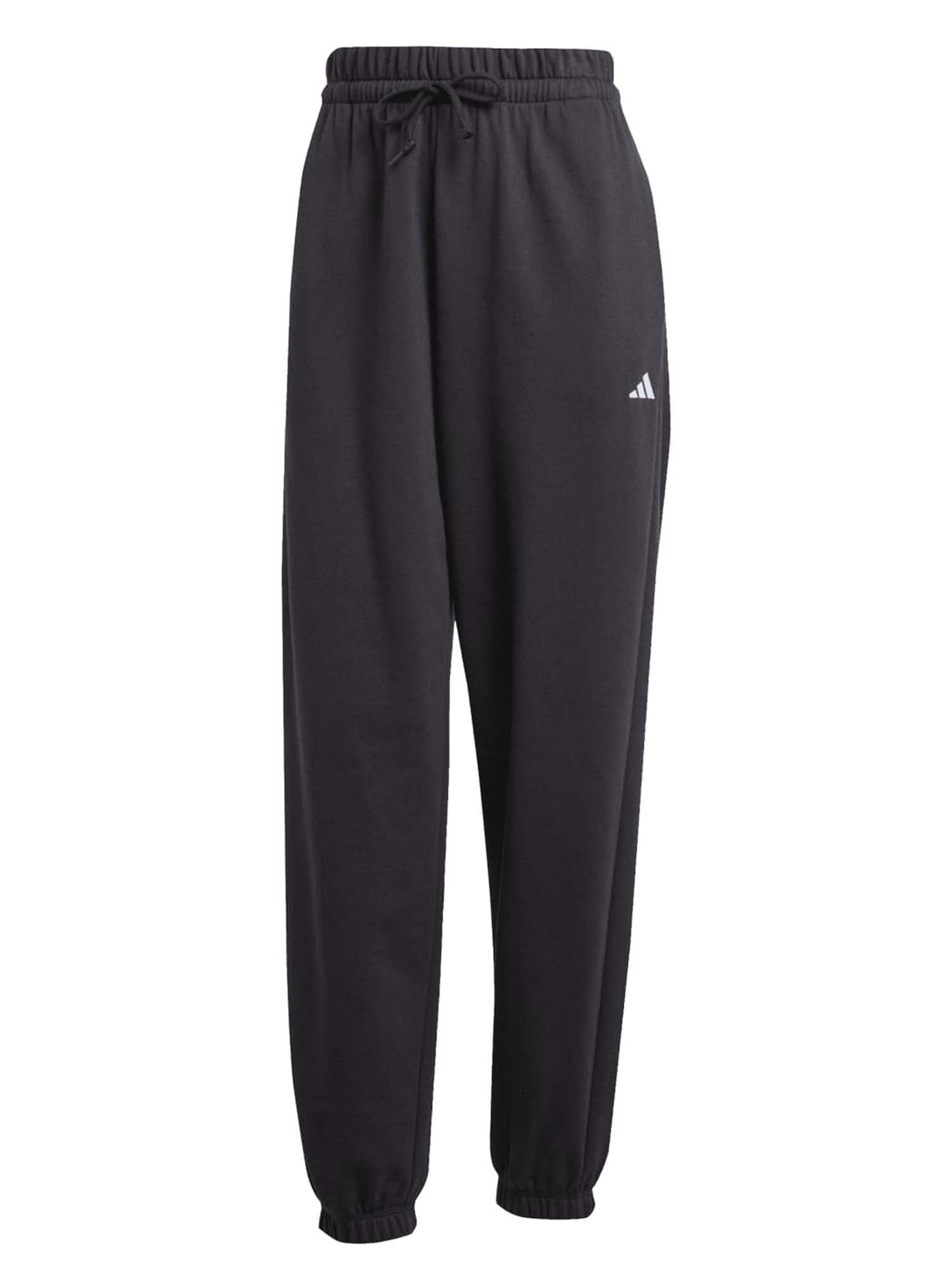 Adidas Essentials Small Logo French Terry, pantalone da donna nero