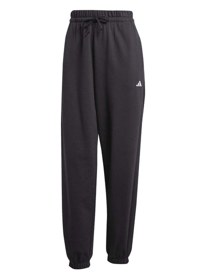 Adidas Essentials Small Logo French Terry, pantalone da donna nero
