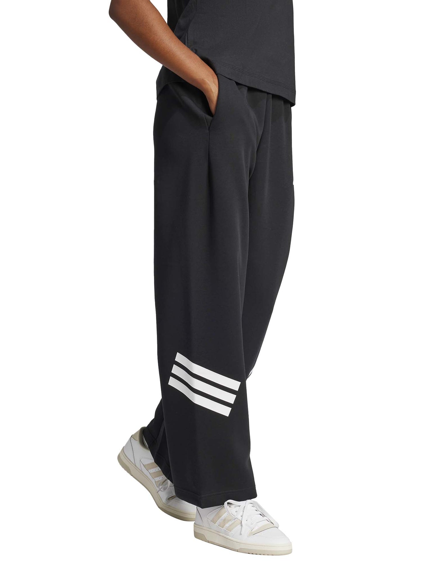 PANTALONE AMPIO FUTURE ICONS ADIDAS DONNA NERO