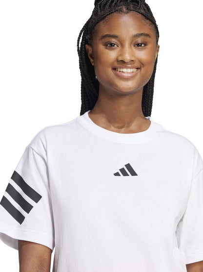 T-SHIRT FUTURE ICONS ADIDAS DONNA BIANCO
